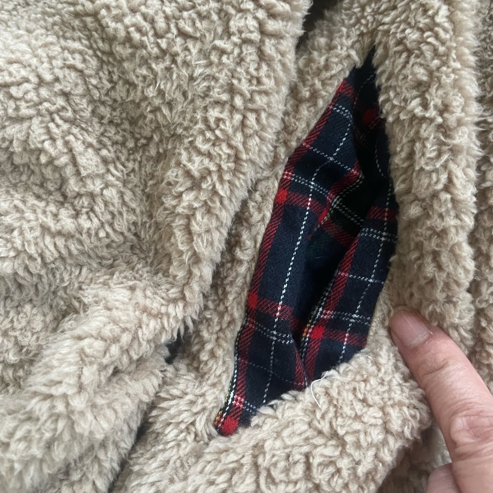 Hem And Thread - Teddy Bear Fleeced Jacket - image 3